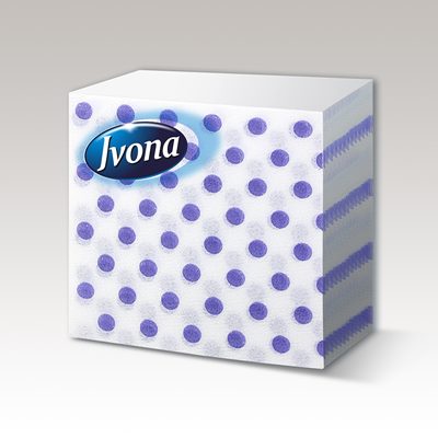 Салфетки Ivona Лилави Точки 33x33